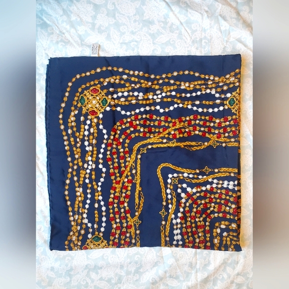 Chanel Silk Scarf - Picture 9 of 11